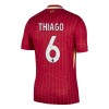 Officiële Voetbalshirt Liverpool Thiago 6 Thuis 2024-25 - Heren